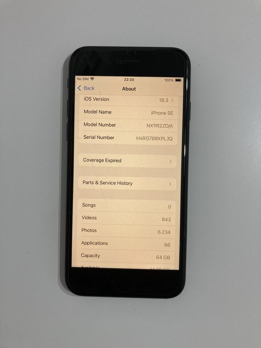 iPhone SE 2020 64gb Stare Buna