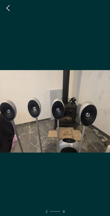 Kef HT82 boxe și sub. Activ