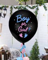Комплект балони и стикери за обявяване пола на бебе