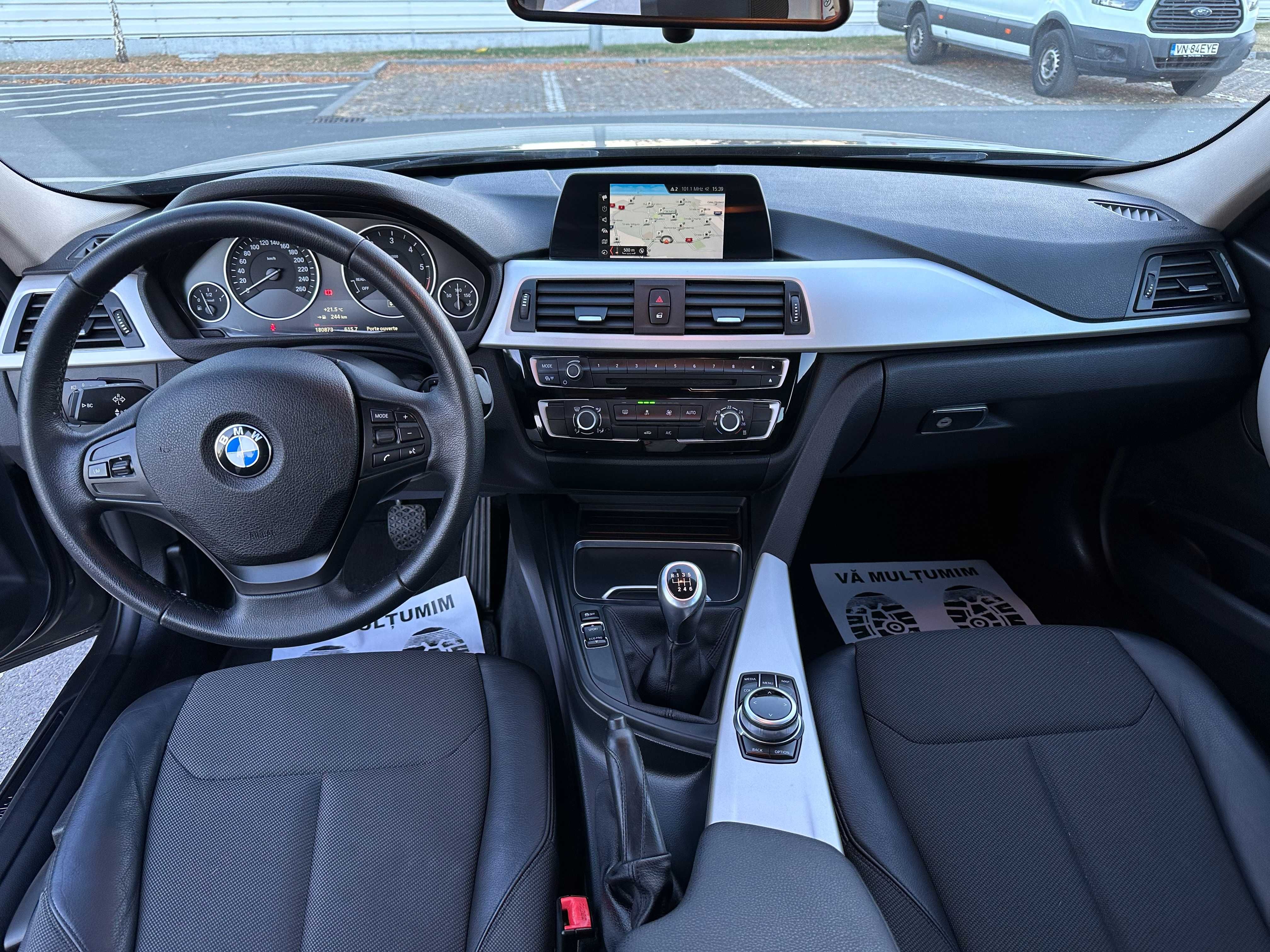 BMW Seria 3 F30 LCI Euro 6 03.2018 KM 100% Reali TVA Deductibil