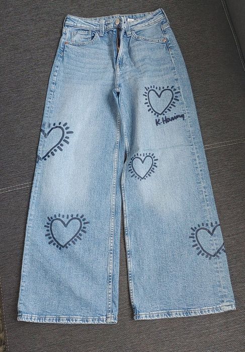 Дънки LCWAIKIKI и H&M за момиче 140 см