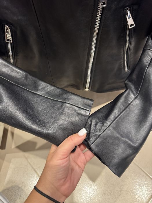 Кожено яке, яке Massimo dutti, елек Napapijri