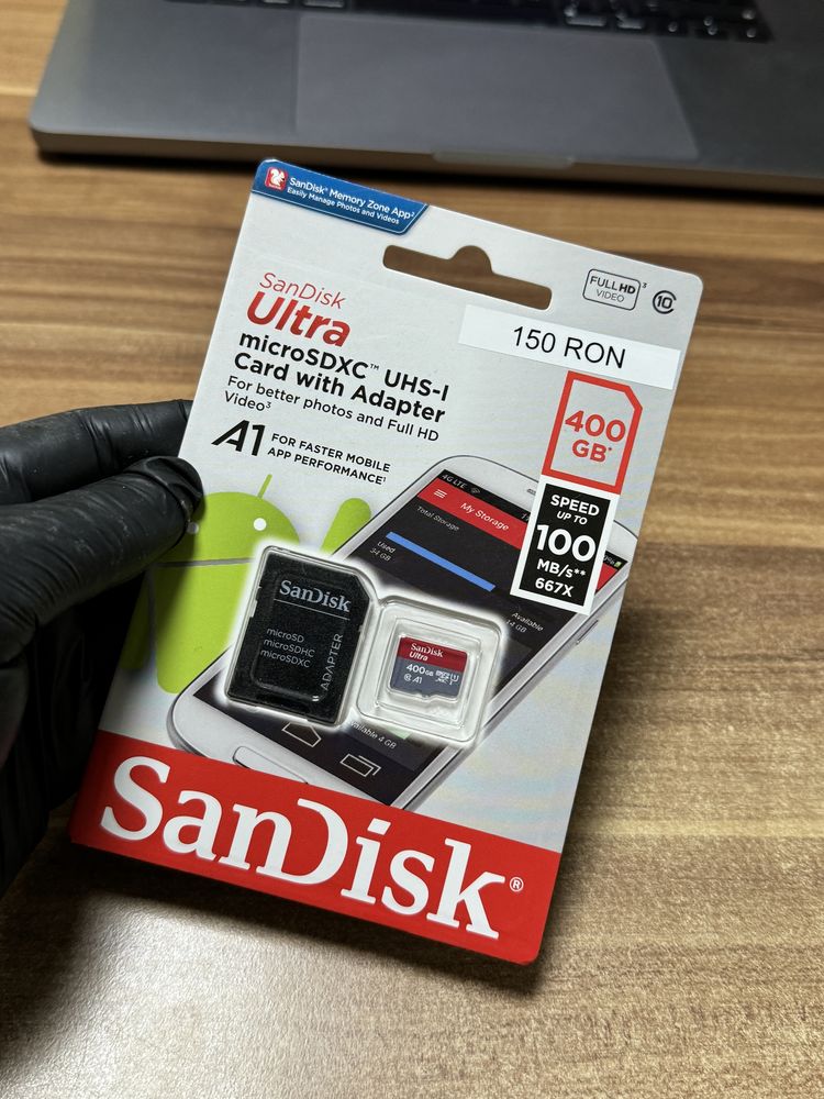 Card SanDisk Ultra / 400 Gb / Nou - Sigilat |