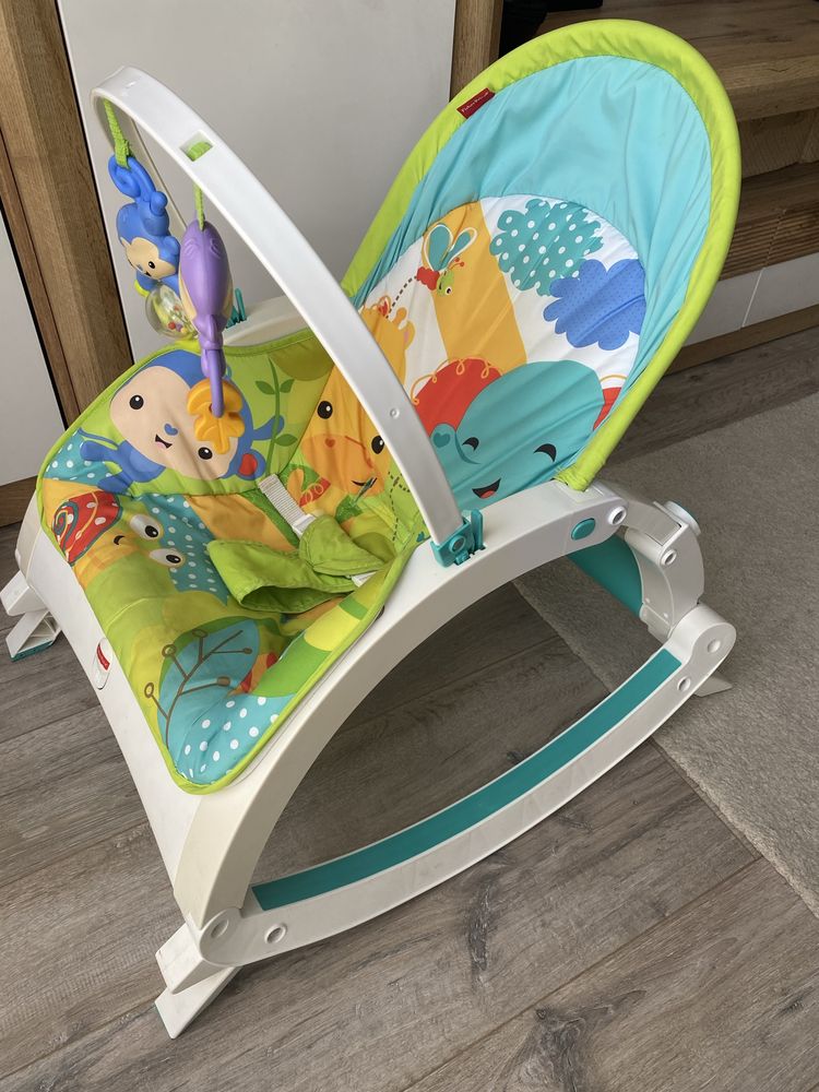 Шезлонг Fisher Price, три позиции и вибрация. Без забележки! 45лв