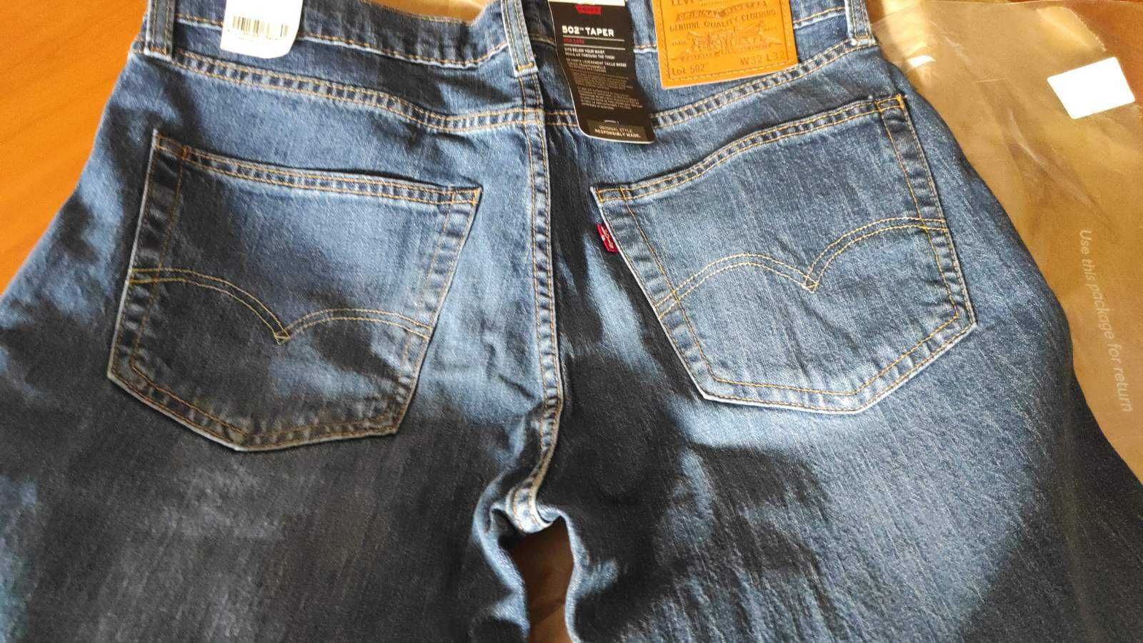 Дънки Levi's 502™ Тъмносин Tapered Fit