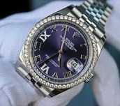 rolex datejust 36mm purple dial