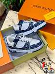 Adidasi louis Vuitton albastru *calitate premium*