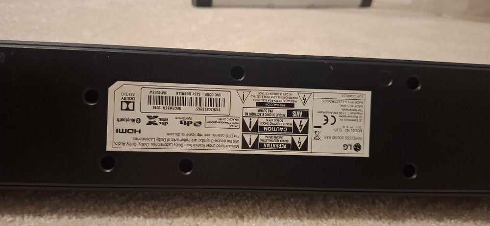 Soudbar LG SL6Y 3.1 Channel 420W