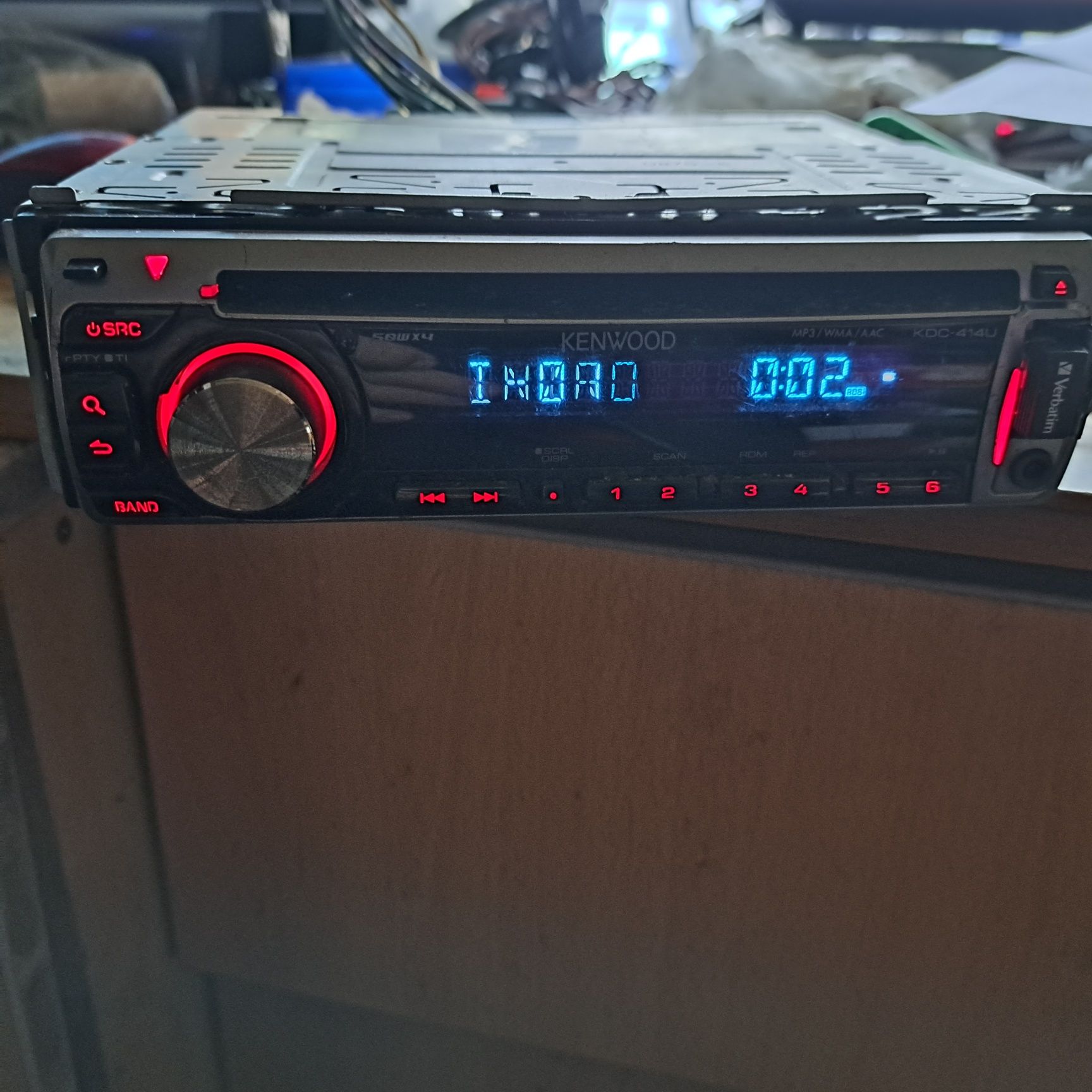 Радио CD Kenwood KDC 10UR .508/BT51U/414UA