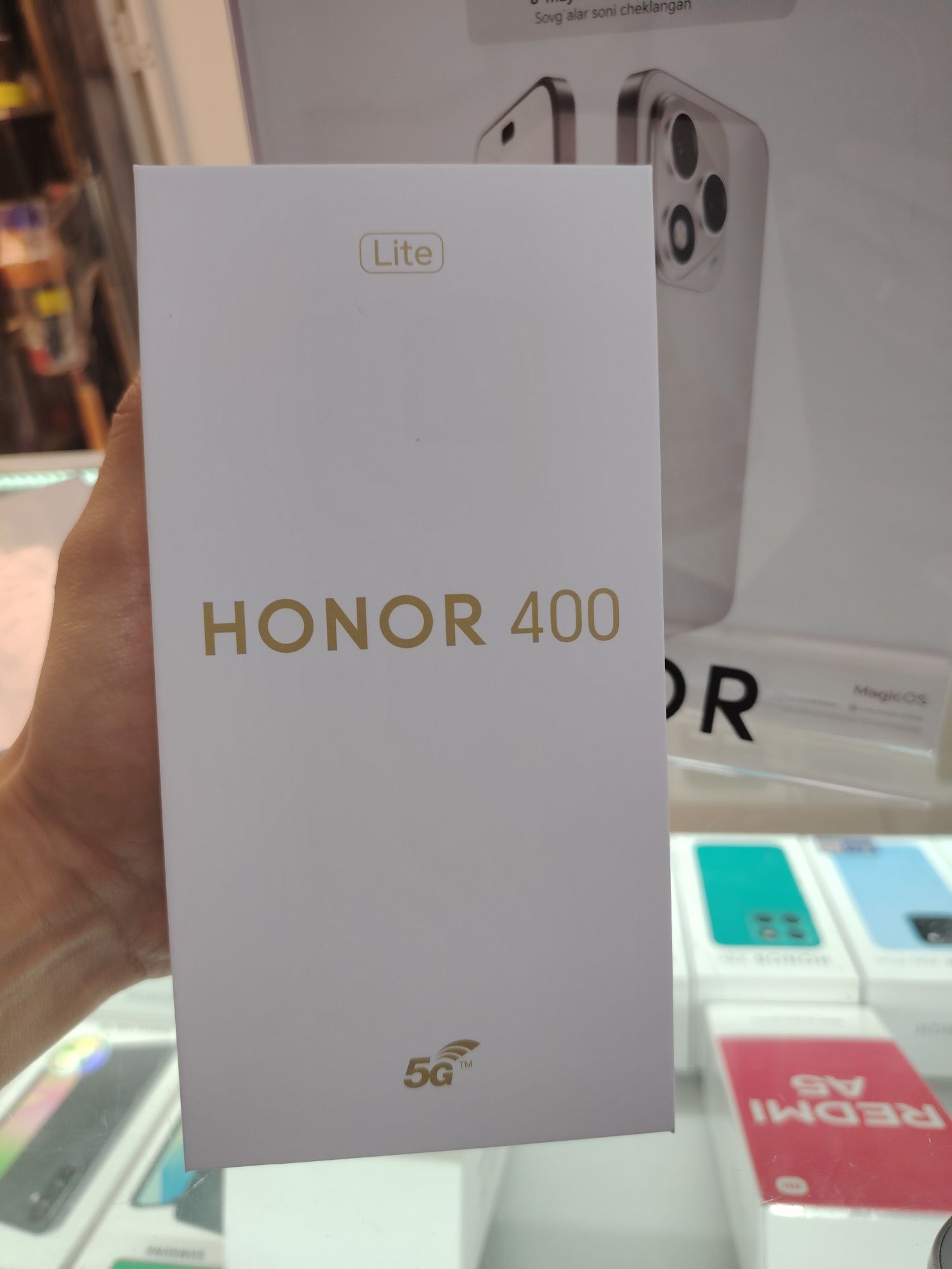 Honor 400 Lite 5g New 2025 Orginal Optom Uzimei