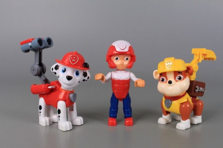 Голям комплект на Пес Патрул с 7 кученца  и  Райдър