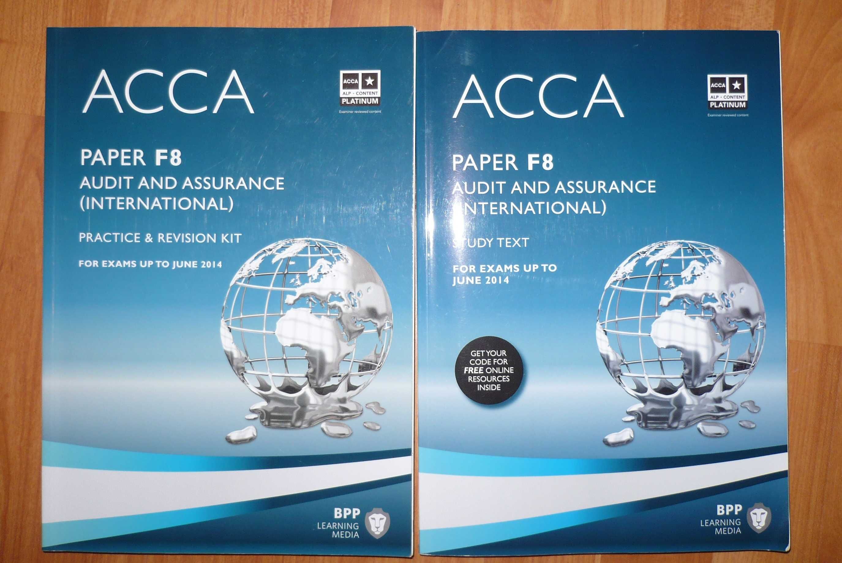 ACCA учебници комплект-F4,F6,F8,P1,P7