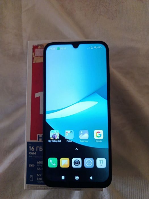 Yangi Redmi 15 C 256/16gb 6000mpAh