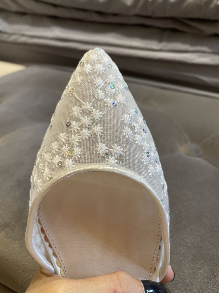 Pantofi nunta Perfect Bridal funda spate