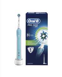 Ел. четка за зъби Oral-B PRO 500 3D CrossAction, Презареждаща, 1 Прогр