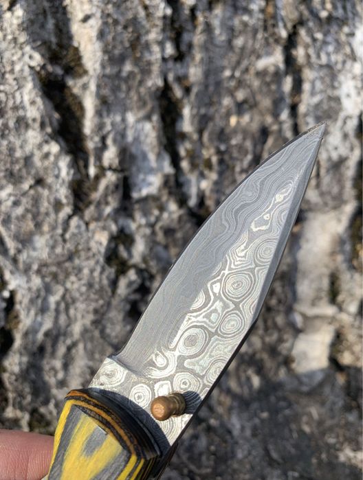 Сгъваемо ножче ръчна изработка