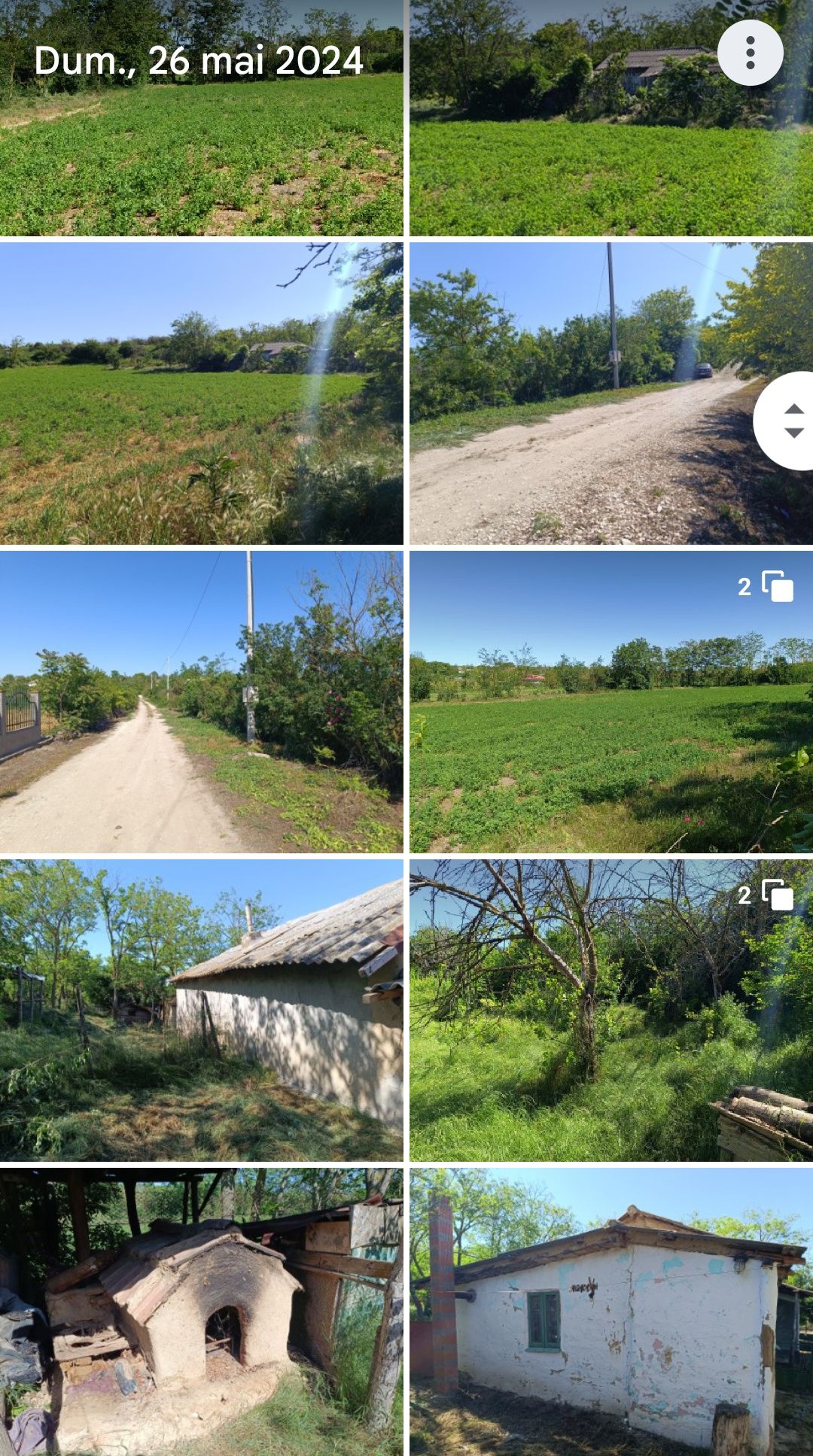 Casă de vânzare, teren intravilan 3719mp, loc. Independența Constanța
