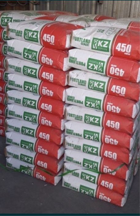 Цемент в мешках м450 жамбулский
