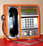 Telefon public cu cartela .