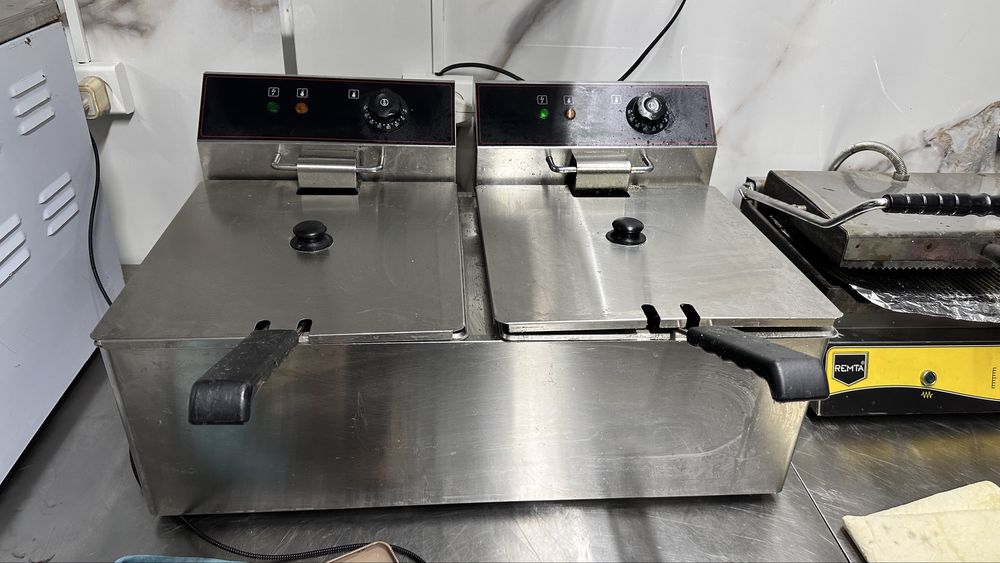 Фритюрница большая 11 л каждая