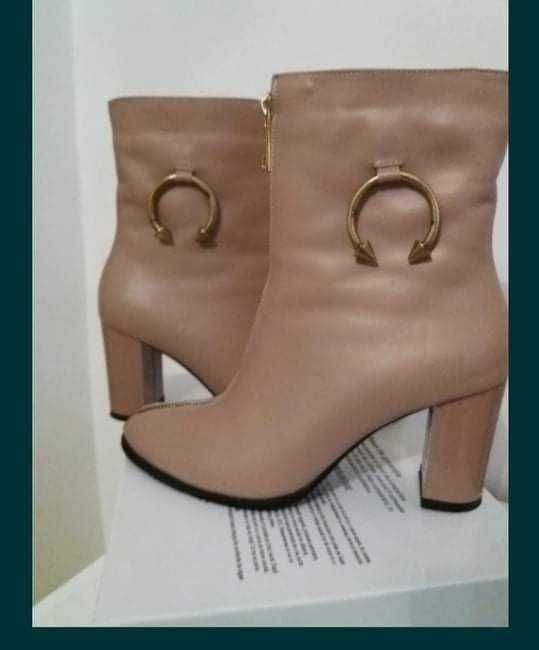 Cizmulițe/ghete dama piele noi