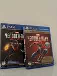 Продам две игры на playstation 4 человек паук 2 части