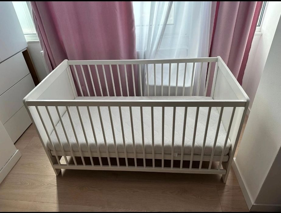 Pătuț lemn 140 x 70 cm