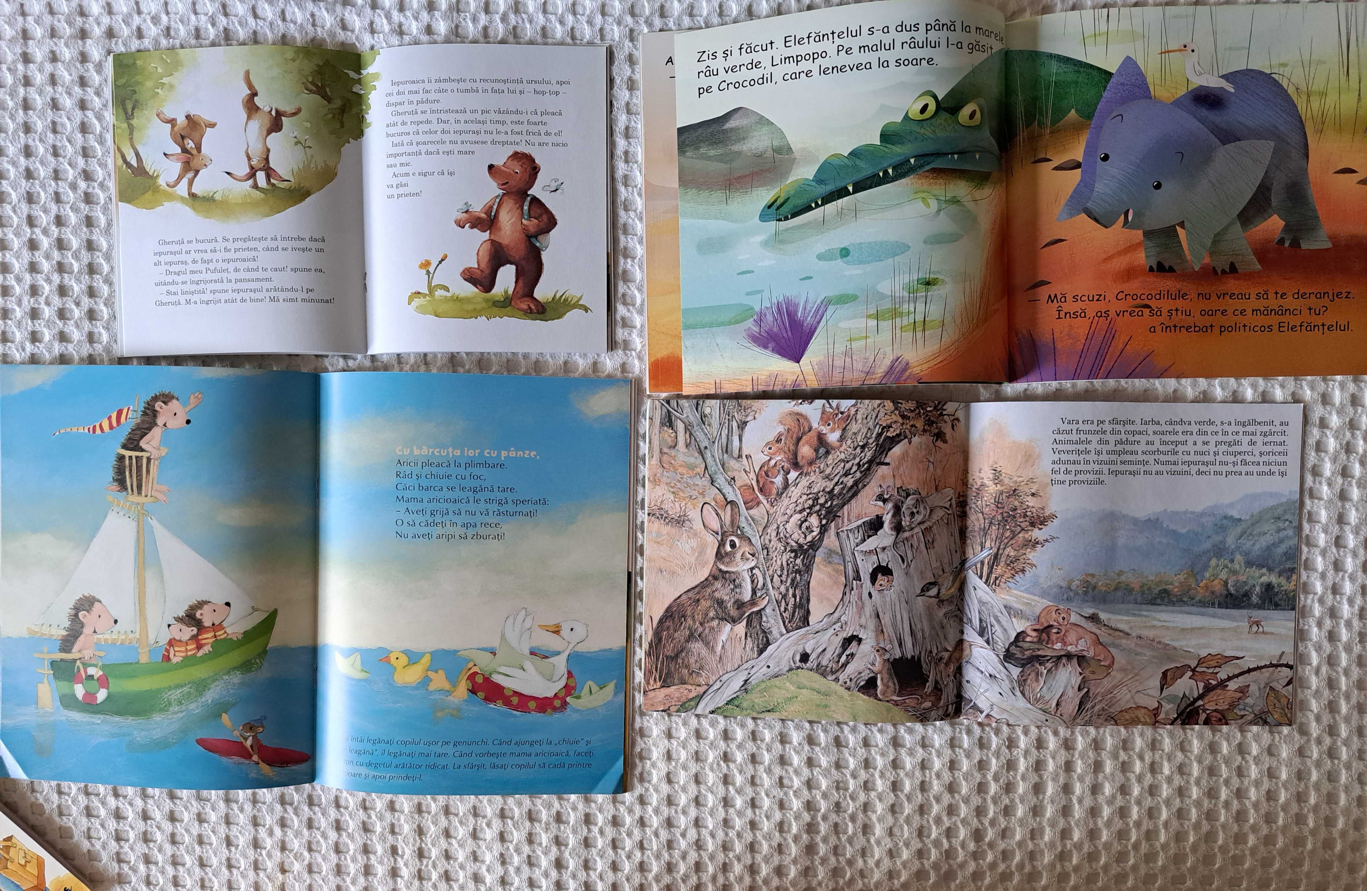 Au, dintii mei! - Poveste animata in 4 limbi Set carti educative