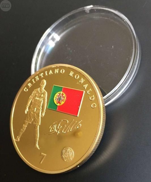 Moneda suvenir Cristiano Ronaldo