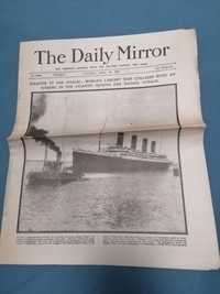The Daily Mirror Ziar de colectie scufundarea Titanicului