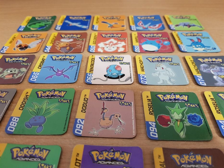 Pokemon Advanced Staks Panini (magnetI) an 2003 RAR