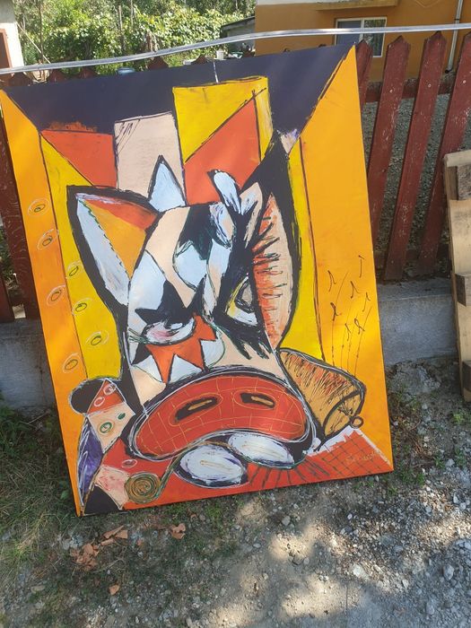 Tablou vaca/bivol de vânzare