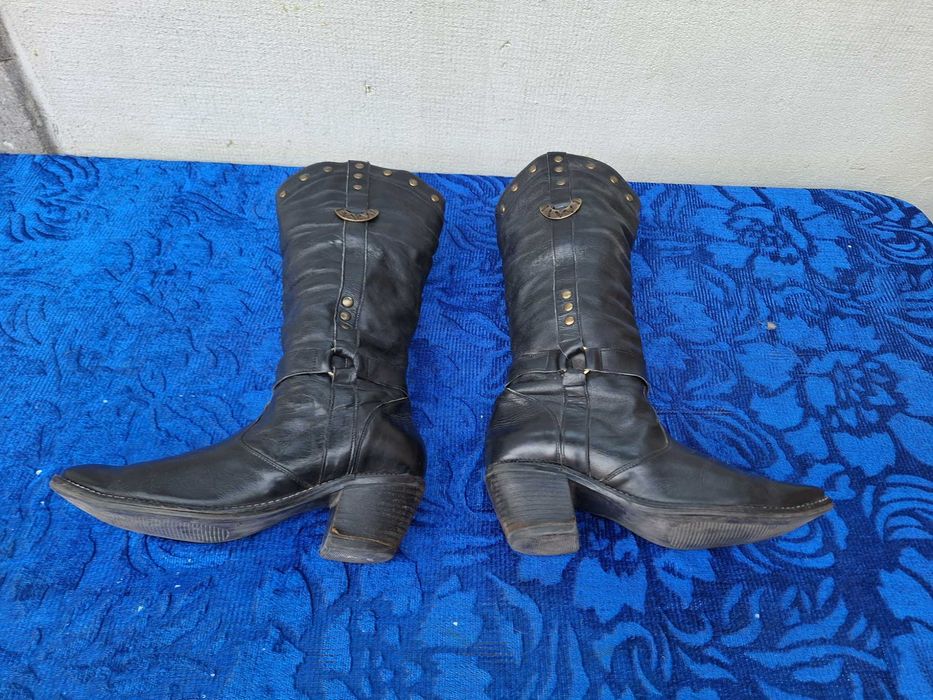 **Esco Black | cizme dama piele | mar. 38 | 24 cm