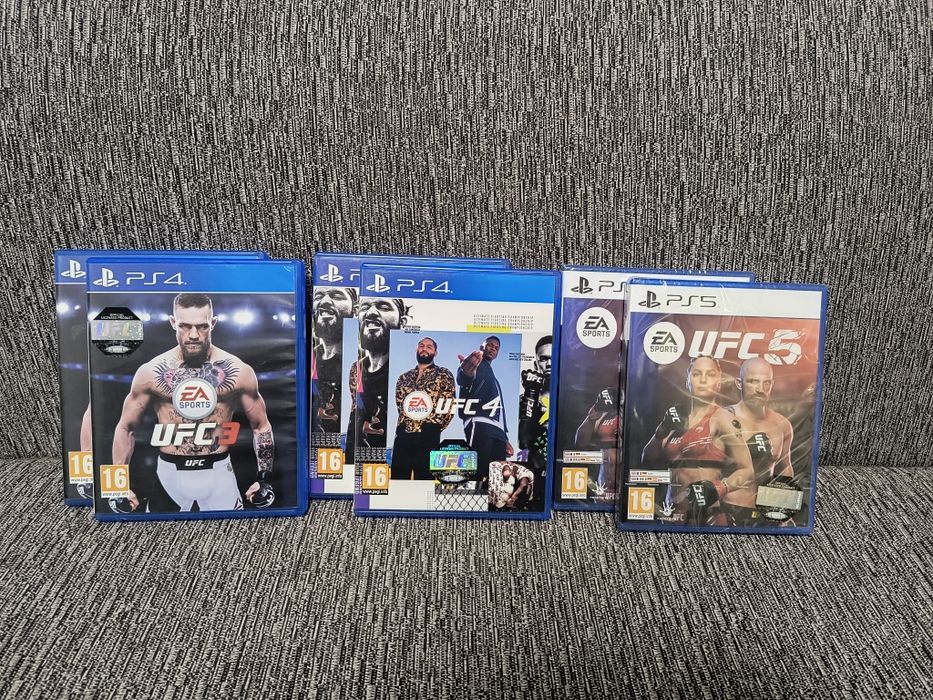 UFC 3, UFC 4 PS4, Playstation 4