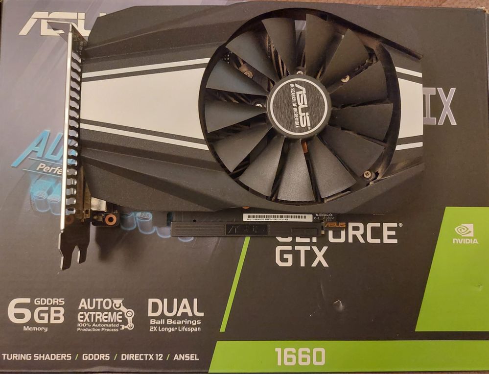 Placa video GeForce GTX 1600