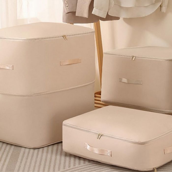 Чанта с цип за съхранение на обемни текстили