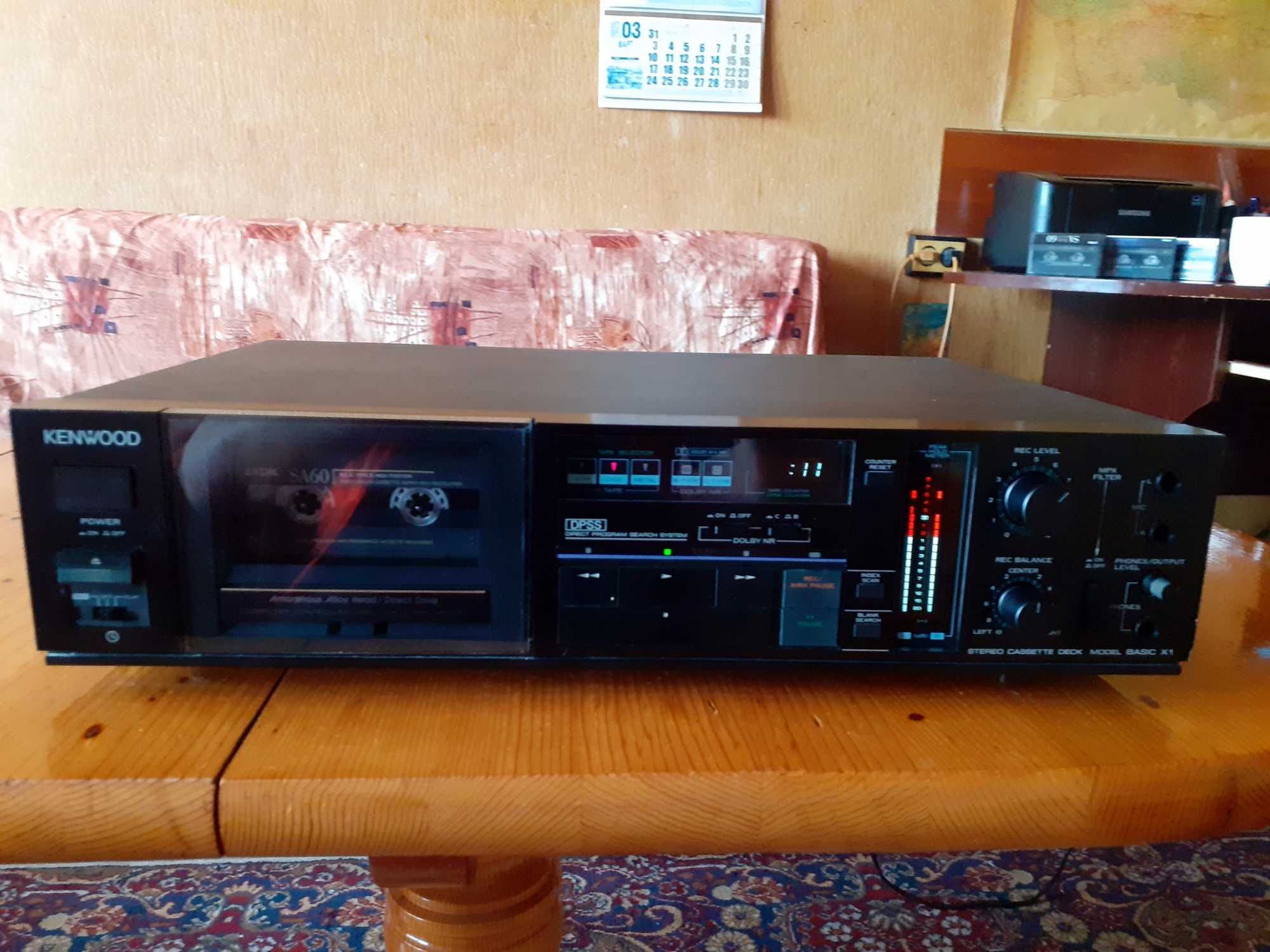 Дек ТОП модел KENWOOD BASIC X 1- Японски -Отличен.