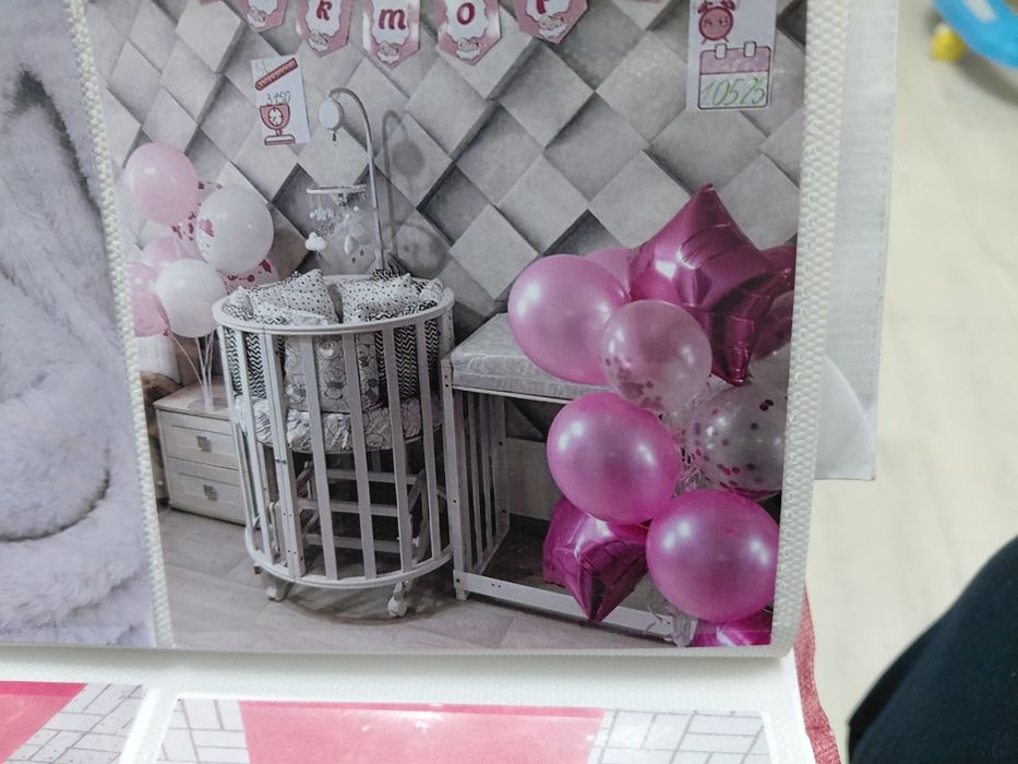 Детская кровать с маятником