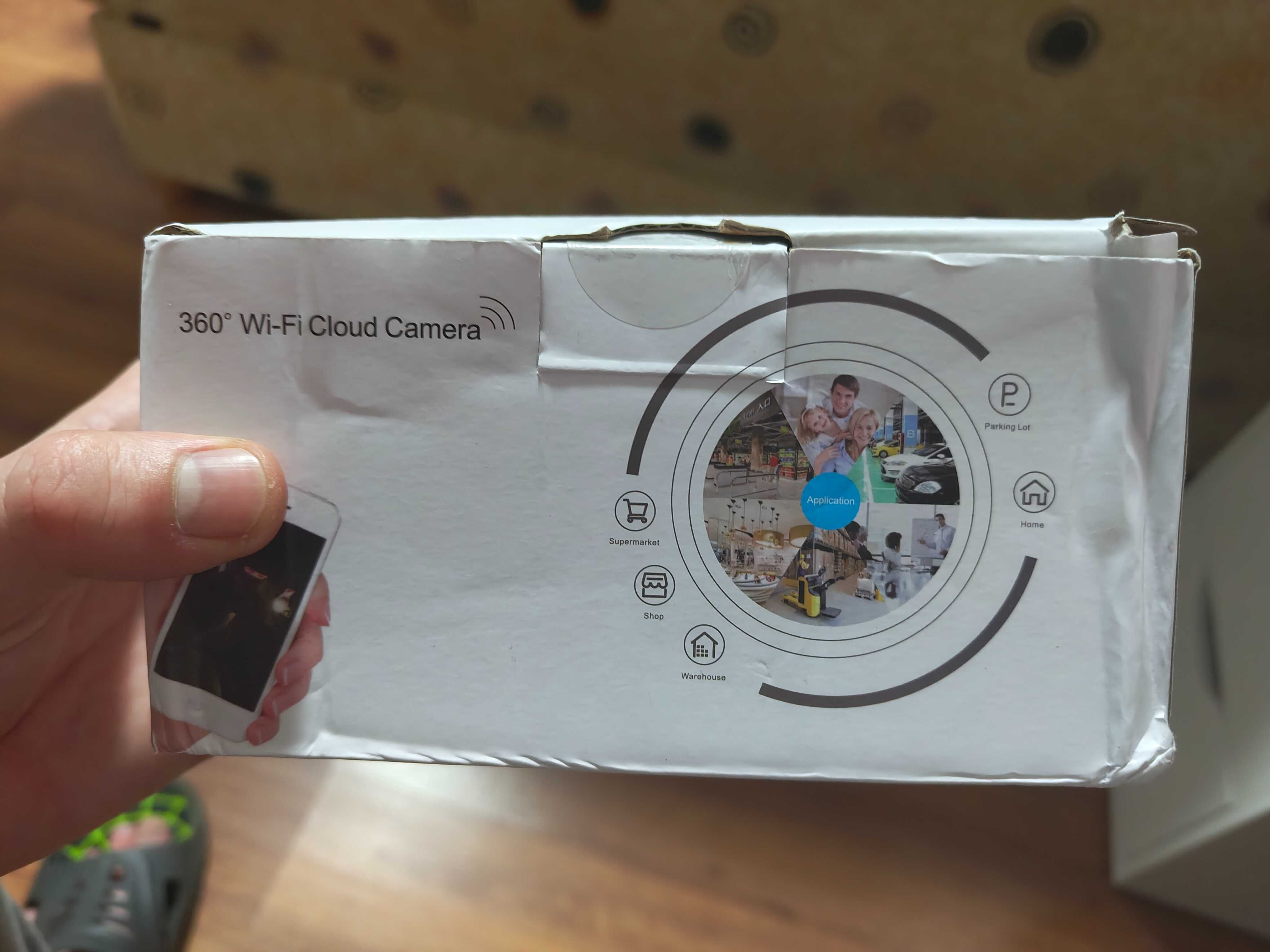 Camera dubla wireless infrarosu, led, tuya 8mpx