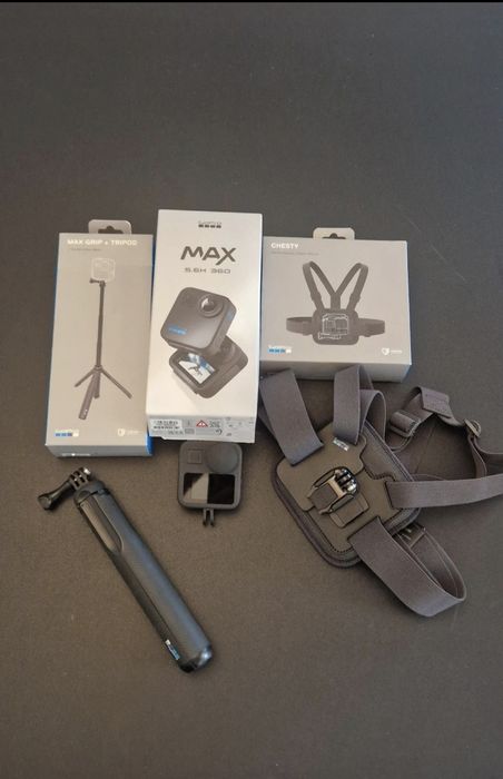 GoPro Max 5.6k 360° aproape nou.