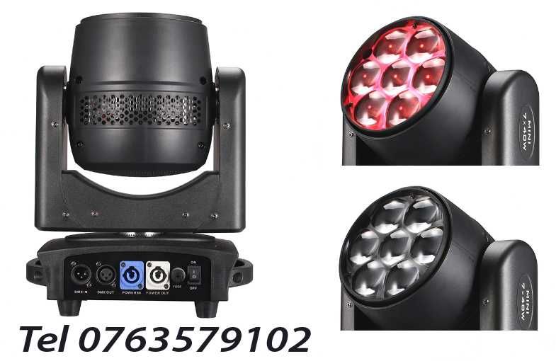 Moving Head Bee Eye LED 7x40W  RGBW  Beam + Wash Zoom