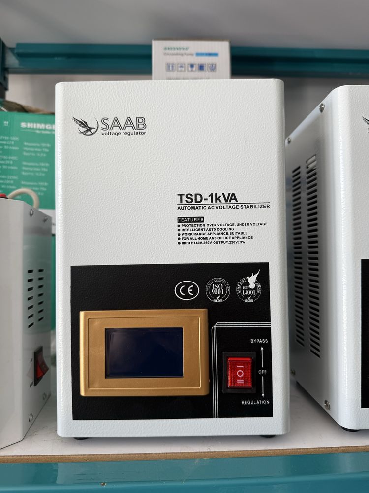 1 квт 220В стабилизатор напряжения SAAB TSD-1 kVa stabilizator