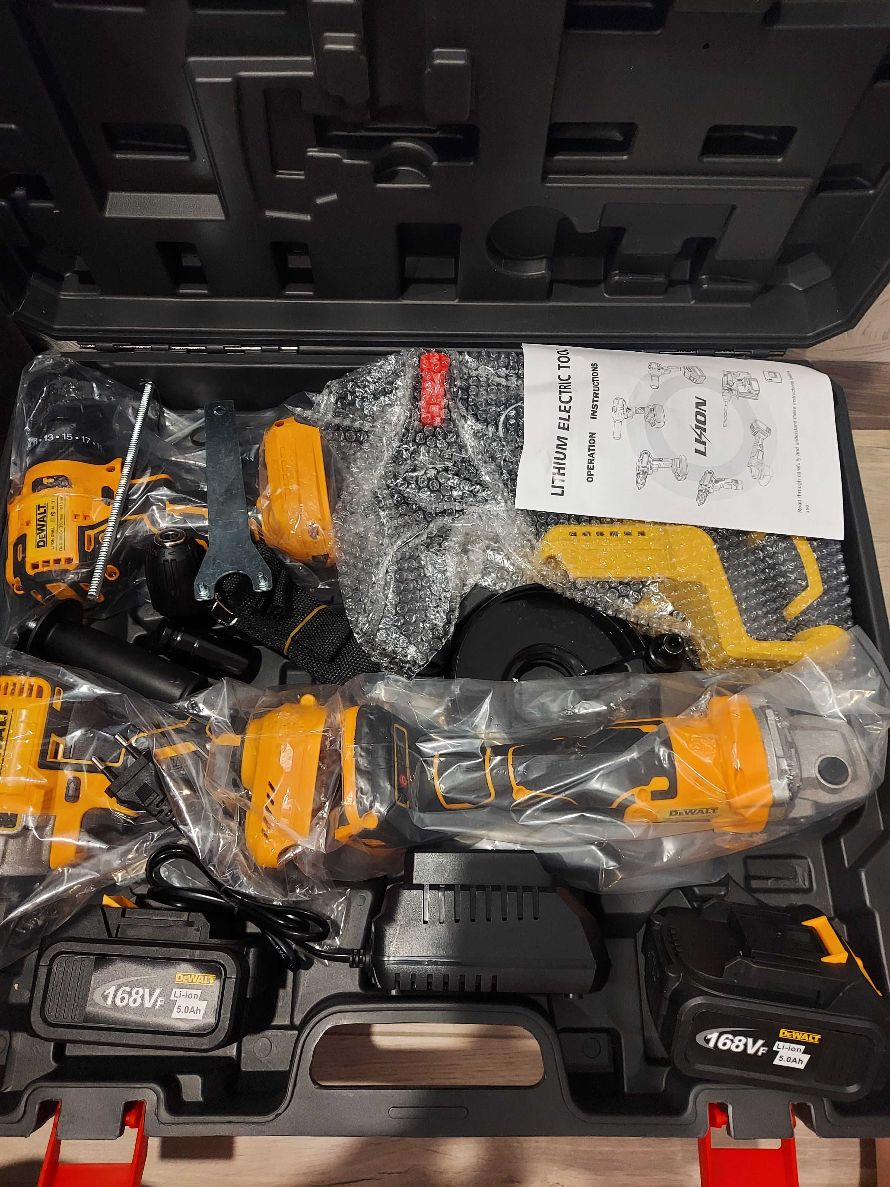 Болгарка перфоратор гайковерт шуруповерт Dewalt 168V