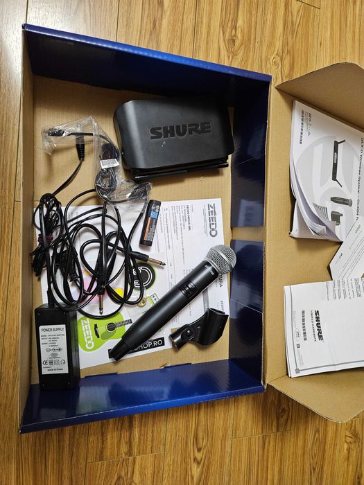 Microfon wireles shure SM 58