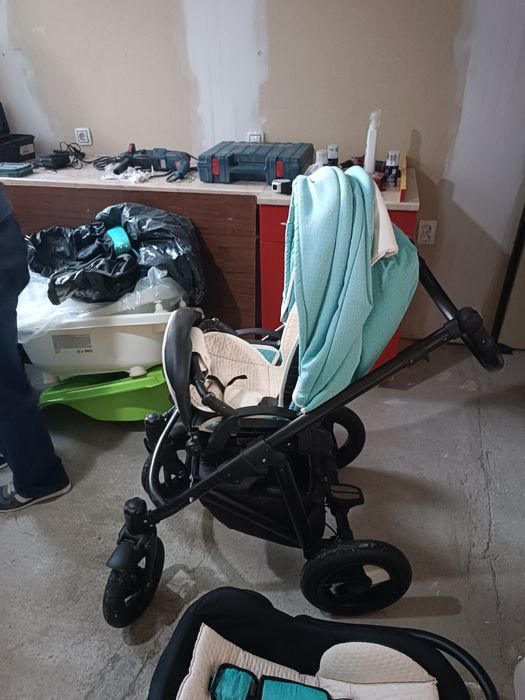 Бебешка количка летен и зимен кош