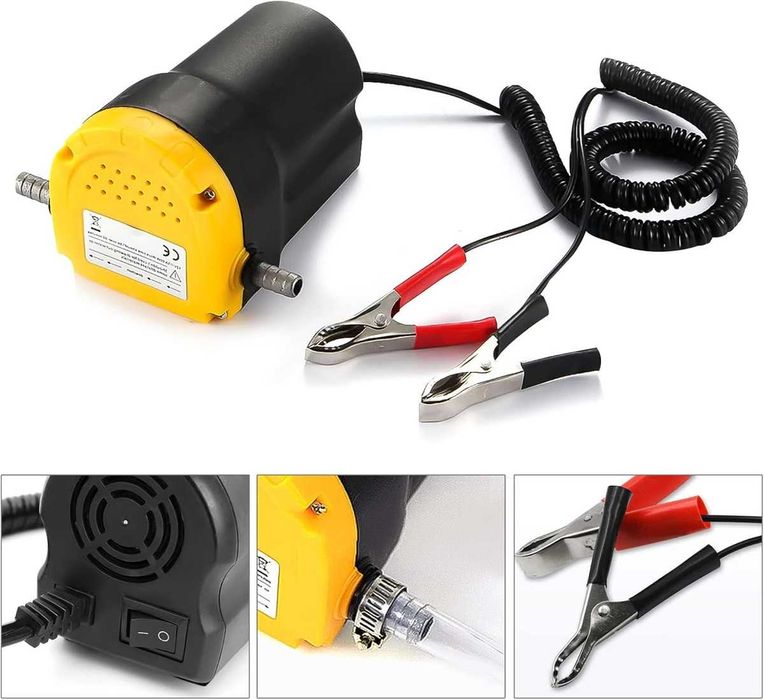 Електрическа помпа 12v за източване на Масло и трансфер на Течности*