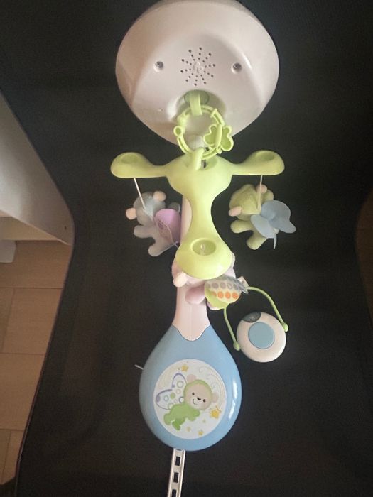 Fisher Price Музикална въртележка - проектор 3 в1 BUTTERFLY DREAMS 0м+
