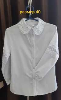 Белые блузки для девочки