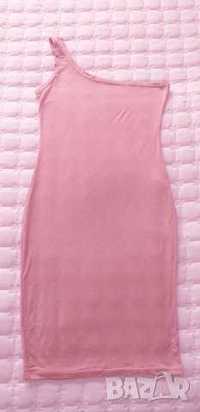 Дамска розова рокля