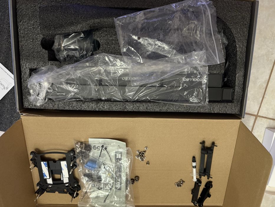 Cooler CPU AIO Coolleo ICE Fairy 360 Digital ARGB 300W TDP Intel AMD